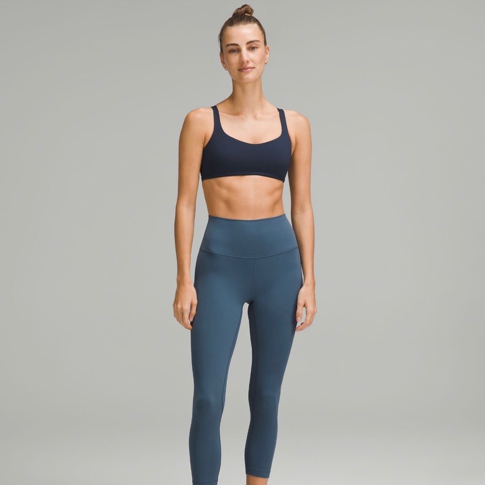 lululemon free to be bra - wild in true navy